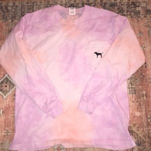 VS PINK long sleeve crew neck
